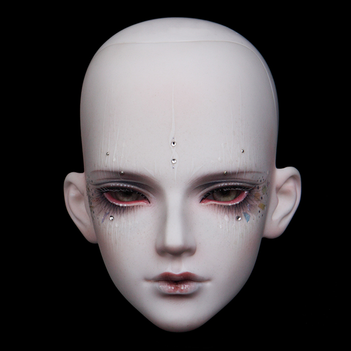 Autumn-dew in white (face makeup)