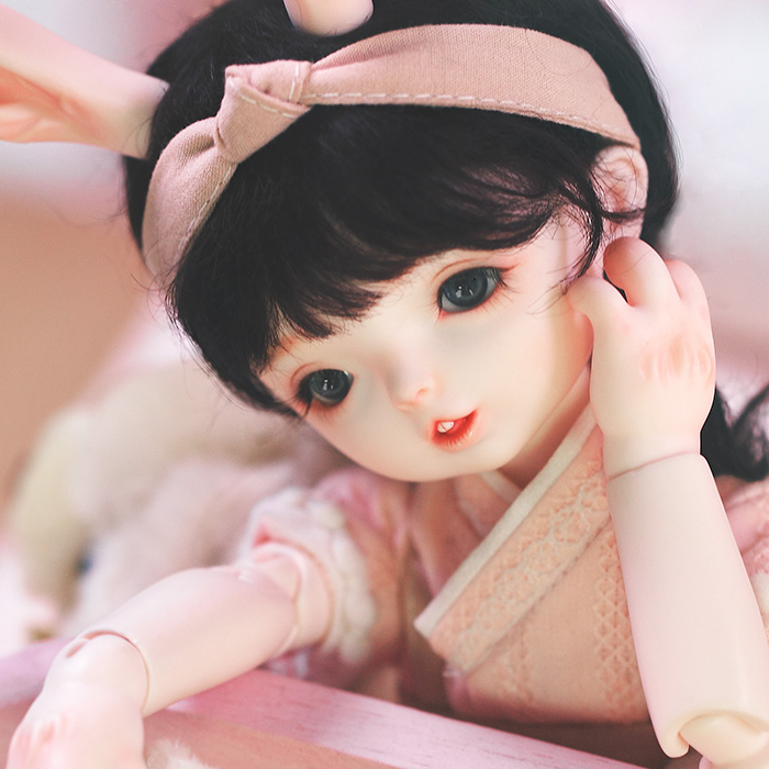 Dragon Soul Humanoid Society Small Rabbit-Cocoa Bjd Doll Class Sd Official Original Genuine modern 6 points