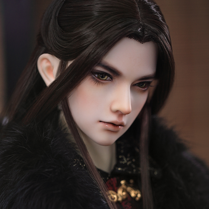 Dragon soul humanoid society news scroll South King son-Minjin bjd doll sd official original genuine ancient uncle