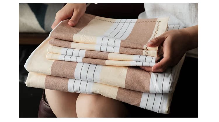 Tianyi nhà dệt vải thô cũ tấm một tấm bông dày 1,5m / 1,8 mét dày giường đơn - Khăn trải giường ga giường chống thấm nước