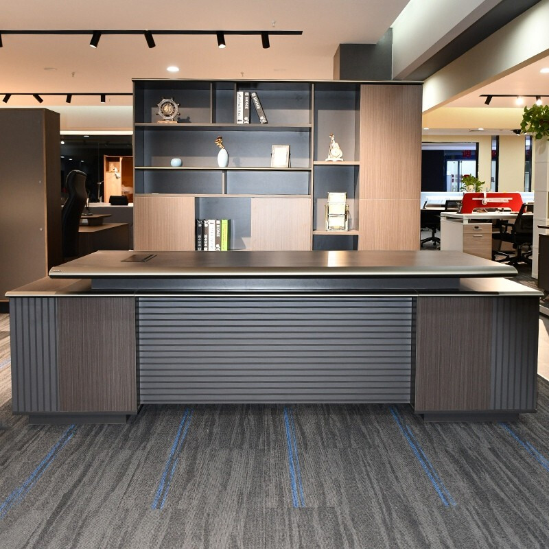 Office furniture boss desk desk president table modern minimal desk chair mix head table