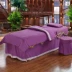 Kale Beauty khăn trải giường gia đình bốn phong cách châu Âu thẩm mỹ viện với phương pháp điều trị massage tùy chỉnh tấm đục lỗ - Trang bị tấm