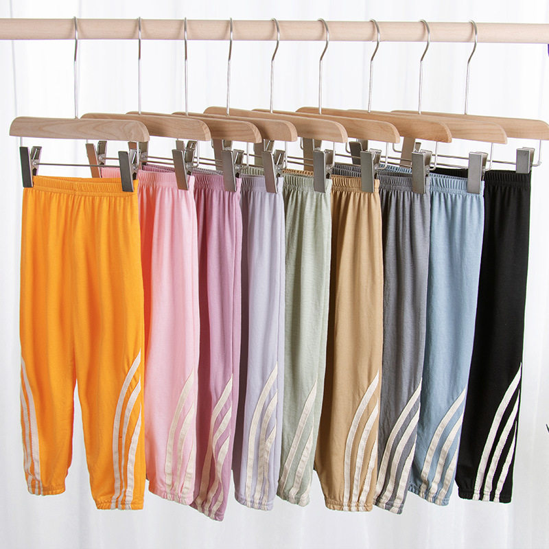 New Children's Ice Fire Mosquito Pants Cool Comfort Summer Boys and Girls Boys and Girls Boys Boys and Girls Boys Boys and Girls Boys Boys