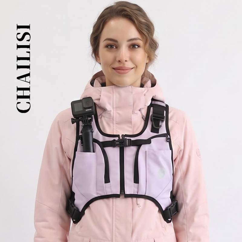 Chailisi Ski Chest Bag, Single and Double Board Sports Backpack, Unisex Vest Bag, Functional Tactical Vest Bag, Trendy Brand Chailisi Ski Chest Bag, Single and Double Board Sports Backpack, Unisex Vest Bag, Functional Tactical Vest Bag, Trendy Brand