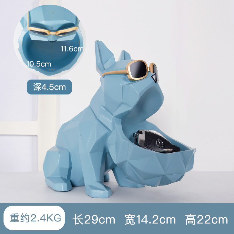 Xr-259 & Sky Bluea new house Ornaments new home Housewarming New house decorate Gift giving friendship Northern Europe a living room originality modern house-moving gift practical