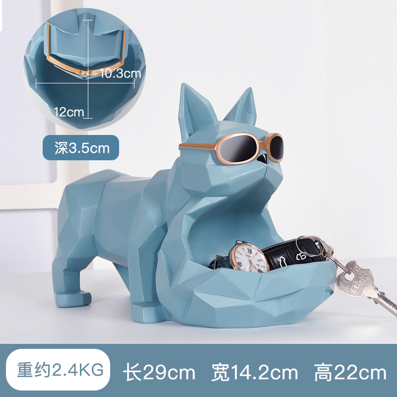 Xr-258 & Sky Bluea new house Ornaments new home Housewarming New house decorate Gift giving friendship Northern Europe a living room originality modern house-moving gift practical