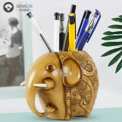 Teacher's Day gifts Home Office desktop creative jewelry practical small ornaments Students multi-function cute pen holder