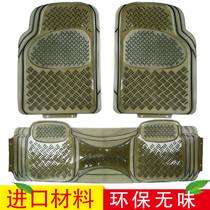 Environmentally friendly and easy to clean PVC transparent plastic foot pads for cars Universal rubber plastic latex waterproof anti-skid and antifreeze