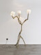 Italian Light Luxury Floor Lamp, Post-Modern All-Copper Branch Art-Inspired Creative Living Room Floor Lamp