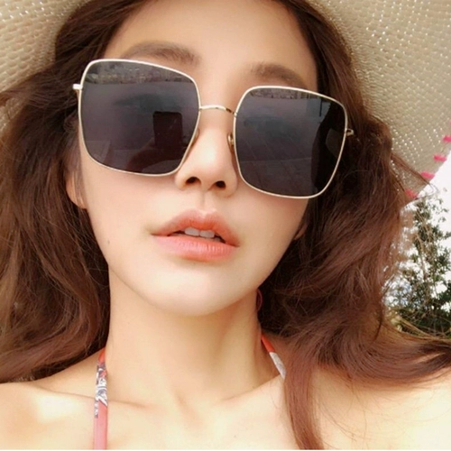 Вместительные и большые квадратные солнцезащитные очки на солнечной энергии, по фигуре, городской стиль, защита от ультрафиолета