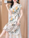 Silk Dress Made of Mulberry Silk, 2025 New Style, Petite Size, Makes You Look Taller and Slimmer, Covers the Belly, Reduces Age, Summer Dress for Mothers