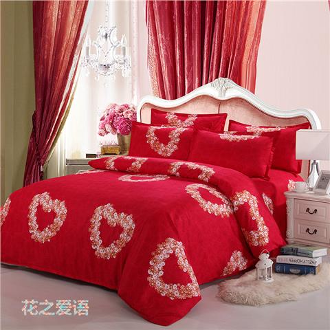 Chăn bông đơn mảnh 100% cotton đơn 150x200 đám cưới lớn mùa xuân đỏ và mùa thu chăn đôi 200x230 chăn muji mùa hè