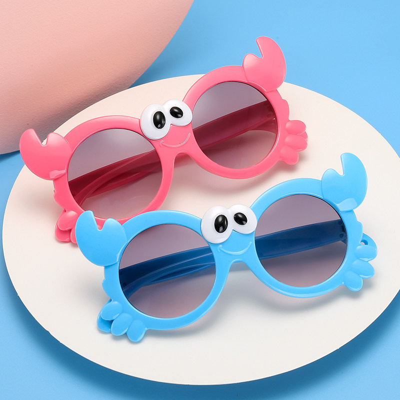 Child Sunglasses Boy Tide Girl Baby Sun Glasses Anti UV Eyes Kid Cute Cartoon Fashion Glasses