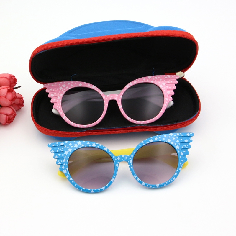 Boys glasses trendy boys children's sunglasses female princess anti-UV personality cartoon fashion comfortable children's sunglasses