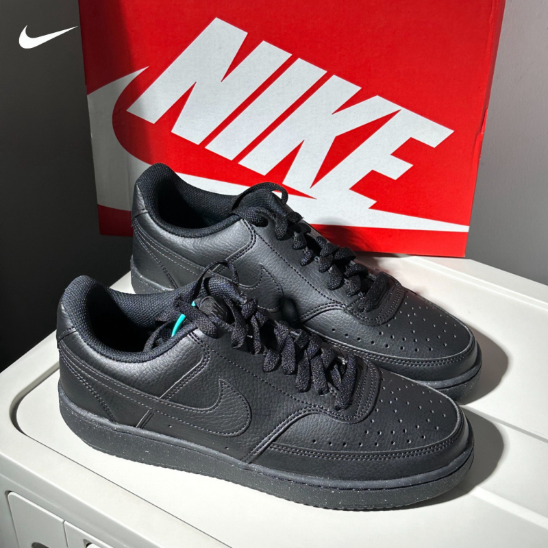 Nike Court Vision Low Nike Men's Shoes Black Warrior Low-Top Casual Sneakers Dh2987-002