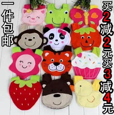 American Carter animal shape towel bib saliva towel Baby bib Bib baby supplies 3