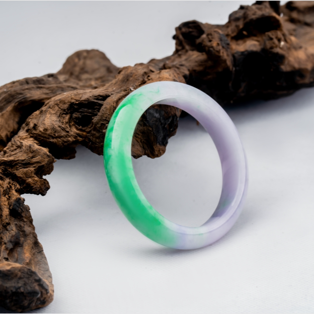 Facasso jewelry live broadcast natural emerald A freight green violet spring bracelet Burmese old breed