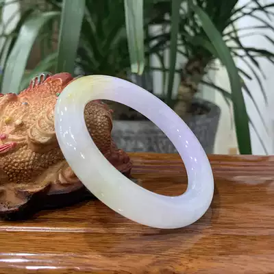 Fakaso Burmese jade bracelet natural Imperial Concubine glutinous ice floating flower jade bracelet female jade bracelet