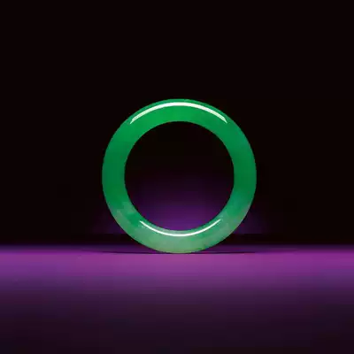 Fakaso Jade live room natural high ice seed Green Jade jade bracelet round jade bracelet