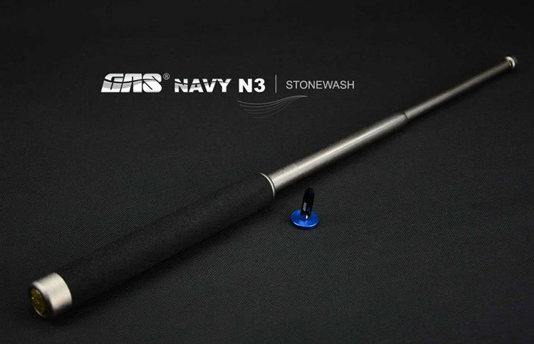 (5 fold clear cabin) Ant four generations GAS N3 Throw Stick Classic Silver Stone Wash Silver