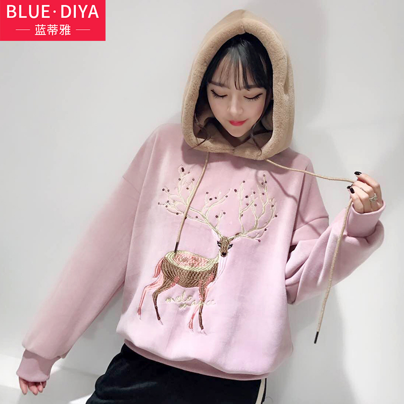 Sweatshirt femme - Ref 3217044 Image 3