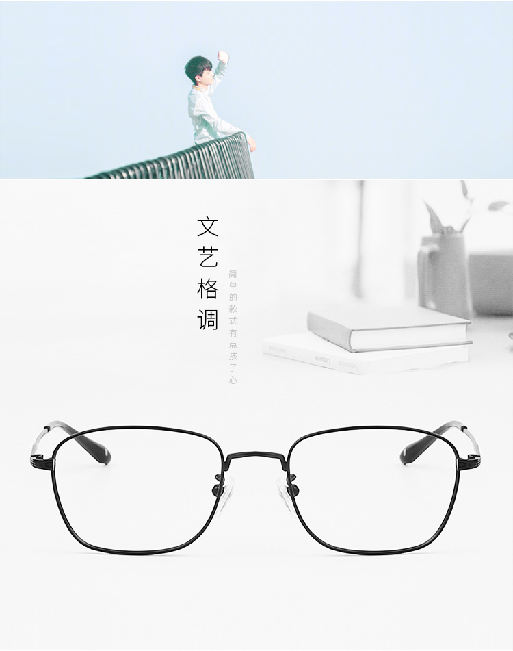 Gương lúa mì nguyên chất titan nhẹ kính khung nam kính retro khung nữ cận thị kính khung kính kính phiên bản Hàn Quốc của hộp mỏng kính dior