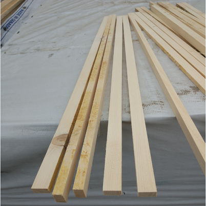 Logistics packing wooden fixed wooden frame Express delivery packing pine square pigeon cage flower frame wooden keel