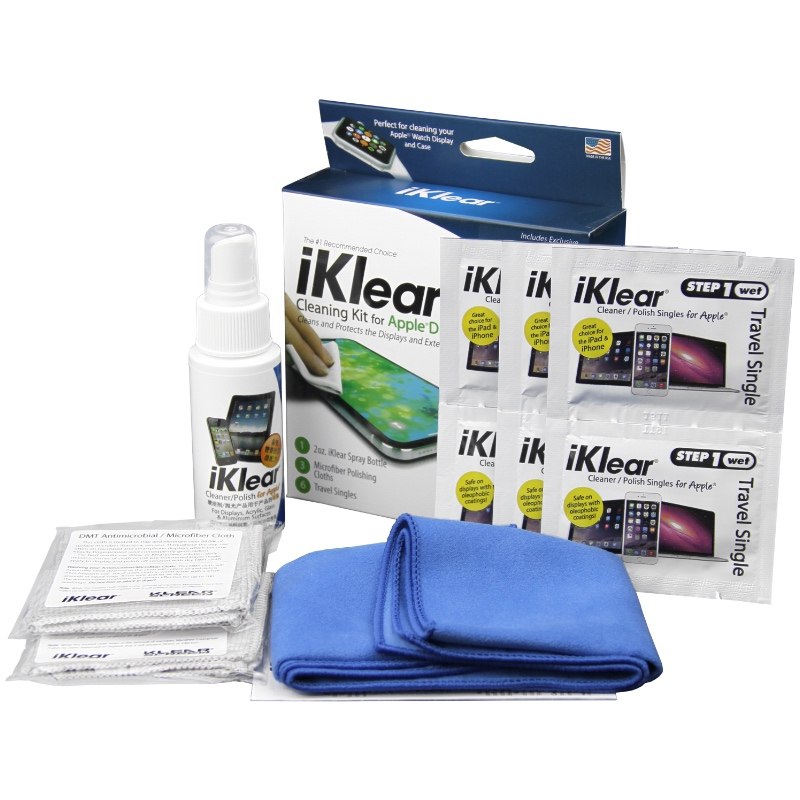 iKlear IK-iPod Apple Computer Screen Cleaning Kit for iPad iPhone13 Original Import