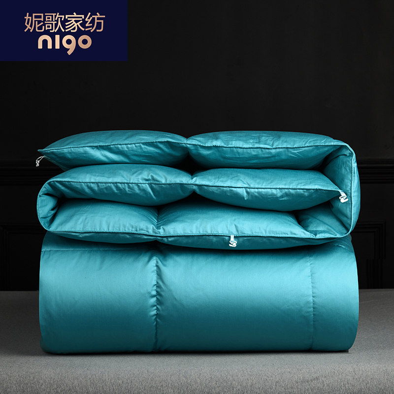 Solid Feather Velvet Quilt Winter Quilted By Cotton Quilt Thickened Warm Winter Spring Autumn Quilt Core Double Washed Full Cotton Space Quilt By Cottons