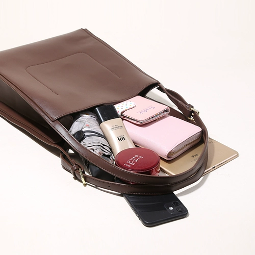 Вместительная и большая летняя универсальная модная портативная сумка через плечо, из натуральной кожи