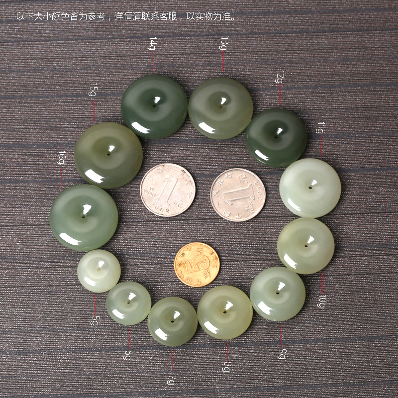 和田玉青海料平安扣：传承千年东方韵味的守护宝石🔮