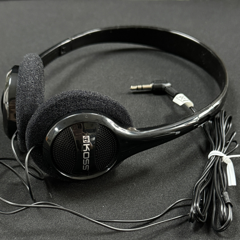 Koss Classic Original Retro Wired Over-Ear Headphones with Good Sound Quality, Trendy Style, 3.5mm Jack