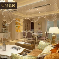 Màn hạt pha lê miễn phí đục lỗ vách ngăn phòng khách hiên lối đi rèm cửa hạt trang trí treo rèm chuỗi hạt phòng ngủ rèm rèm gỗ hạt