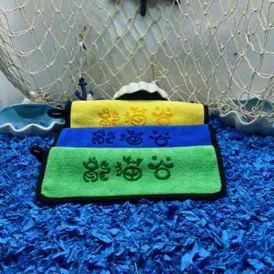 Chinchilla towel wipes the cage can't be too wet and easy to skin problems This rag thickens and absorbs water well