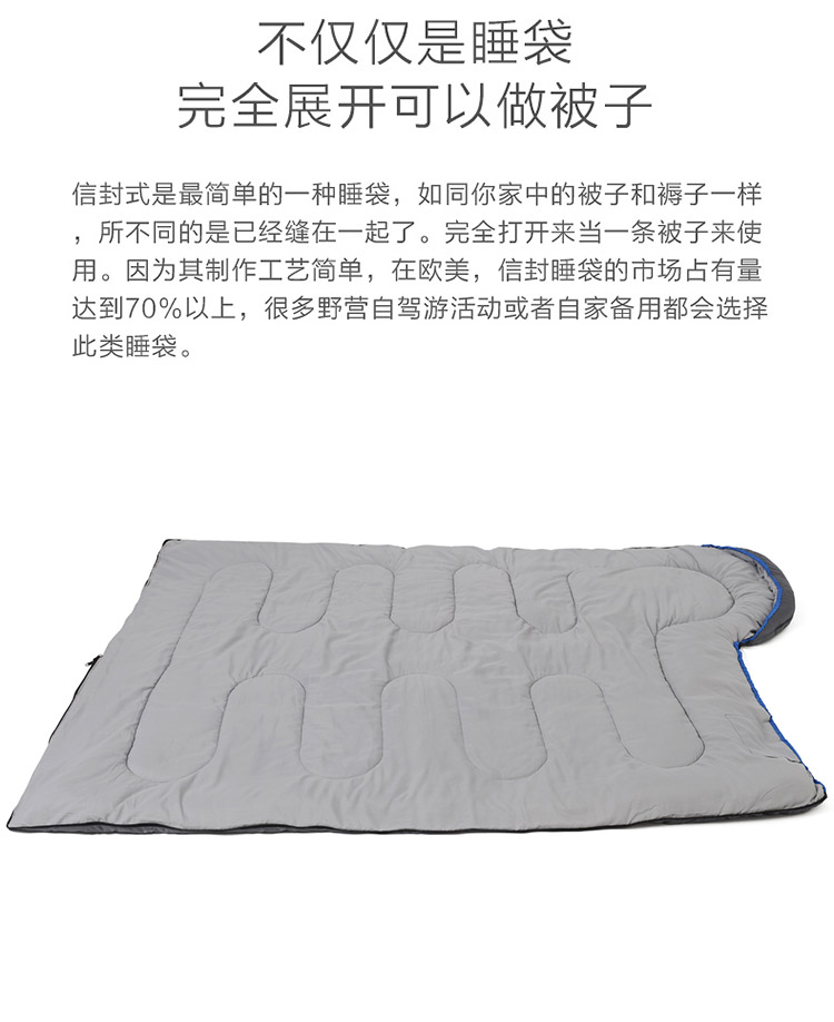Túi ngủ ngoài trời dày ấm mùa hè và mùa thu cotton túi ngủ cắm trại nghỉ trưa phong bì đeo túi ngủ - Túi ngủ túi ngủ cho bé 1 tuổi