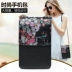 Túi xách da túi xách điện thoại di động mini Messenger túi 2019 mới retro lớp da đầu vai nữ túi xách - Túi điện thoại túi xách nữ juno Túi điện thoại