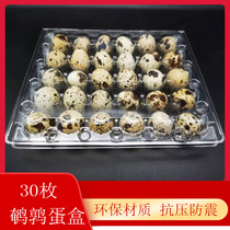 Manufacturers direct sales of 30 quail egg transparent plastic box plastic gift box packaging egg box