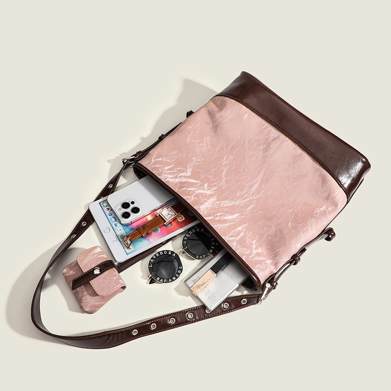 CMNG KAIND Original Large Capacity Tote Bag for Women 2026 New Arrival High-End Niche Design Shoulder and Crossbody Bag - Thumbnail 4