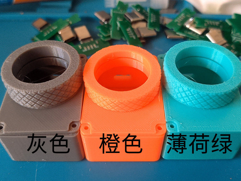 Тепловизор 海康威视tb-4117/3s改装外壳3d打印热成像ds-2tm01改type-c口diy