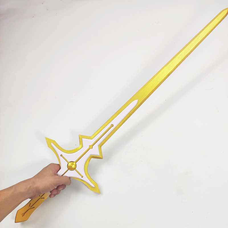 原神旅行者cos必入!木质天空之刃单手剑测评,荧or空到底怎么选?_COSPLAY配件_淘宝游戏网