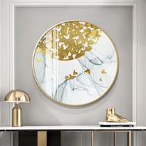 Like a fish in water round porch decorative painting living room sofa background wall hanging painting restaurant Wall creative wall painting