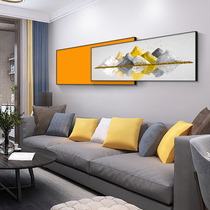 Modern simple living room decoration painting bedroom landscape wall painting living room hanging painting atmospheric light luxury sofa background wall mural