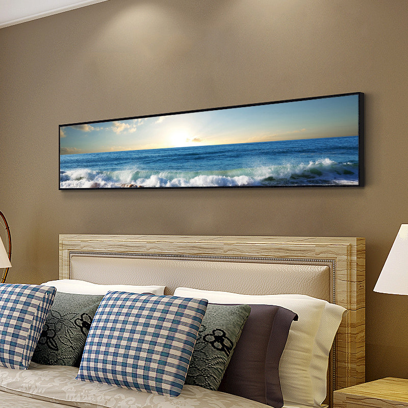 Nordic Style Bedroom Bedside Decoration Painting Bedside Painting Bedroom Hanging Painting Bedroom Wall Trim Headboard Background Wall