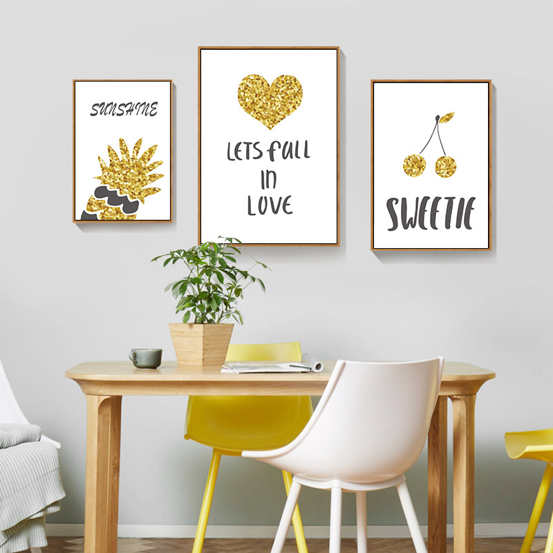 Dining Room Decoration Painting Personality Creativity Modern Minima Living Room Sofa Background Wall Mural Upscale Small Crowdhanging Painting