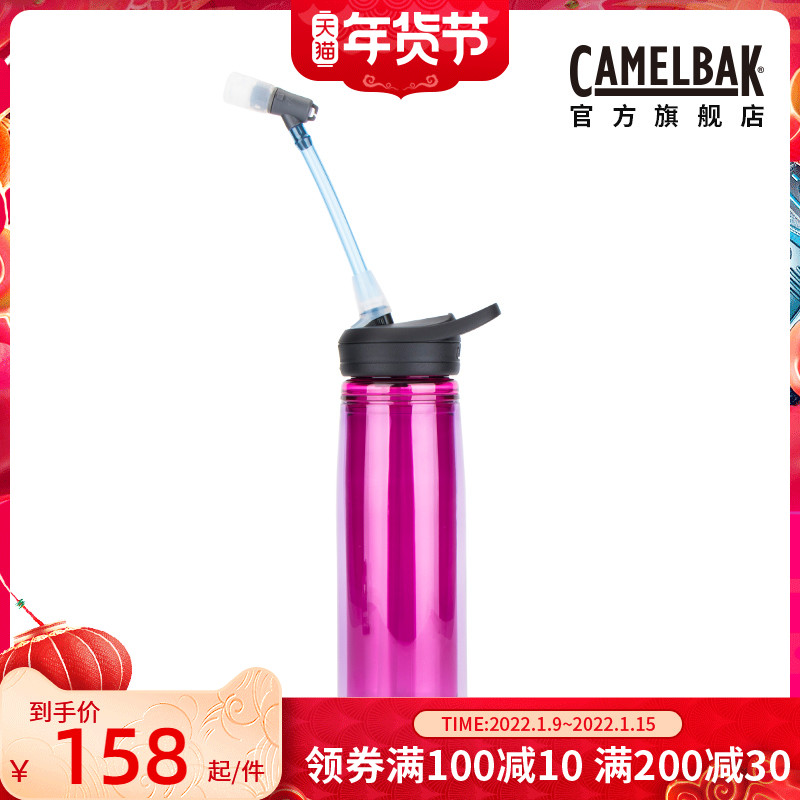 American Hump CAMELBAK Plastic Ice Hockey Special Bottle Equipment Sports Straw Water Cup with Long Mouth