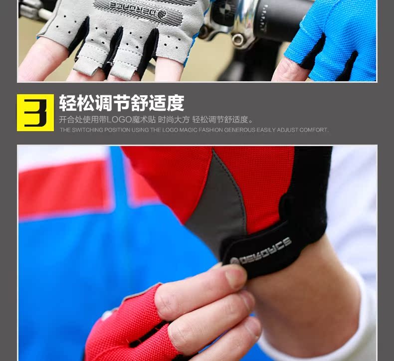 Gants pour vélo mixte TOTTA - Ref 2242408 Image 17