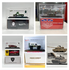 Акриловые / Perspex 1: 64风火轮小车 展会版