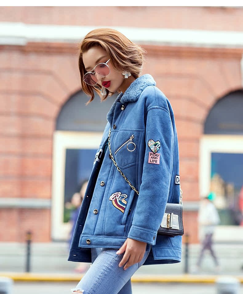 Manteau de fourrure femme SENKU - Ref 3173374 Image 21