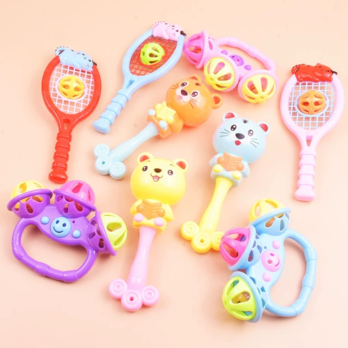 Погремушка, маракас для новорожденных, игрушка, раннее развитие, 1 лет, 2 мес.