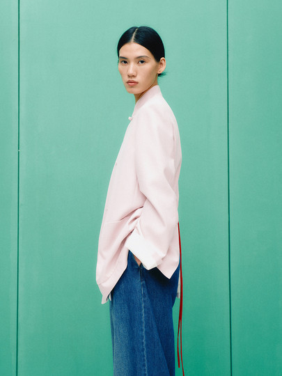 Edition× Samuel Gui Yang Joint Series New Chinese-Style Silk Jacket Ebe1Cot029